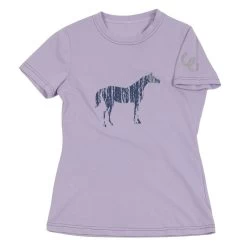 Equistar Women's Graphic Tee - Violet