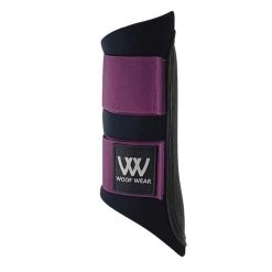 Woof Wear Sport Brushing Boot - Black/Damson