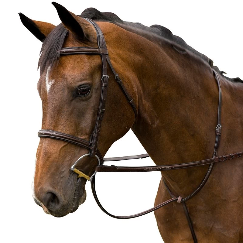 M. Toulouse Novice Hunter Bridle - Cognac 3 M. Toulouse Novice Hunter Bridle - Cognac