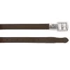 Ovation Covered Clasp End Leathers - Dark Brown -Equestrian Supplies 643802 800 800