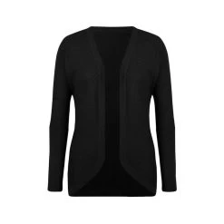 EQL Women's Mesh Cocoon Cardigan - Black