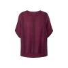 EQL Women's Embroidered EQ Stripe Top - Sangria -Equestrian Supplies 644964 800 800