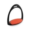Royal Rider Easy Stirrups - Black/Orange Pad -Equestrian Supplies 672475 800 800
