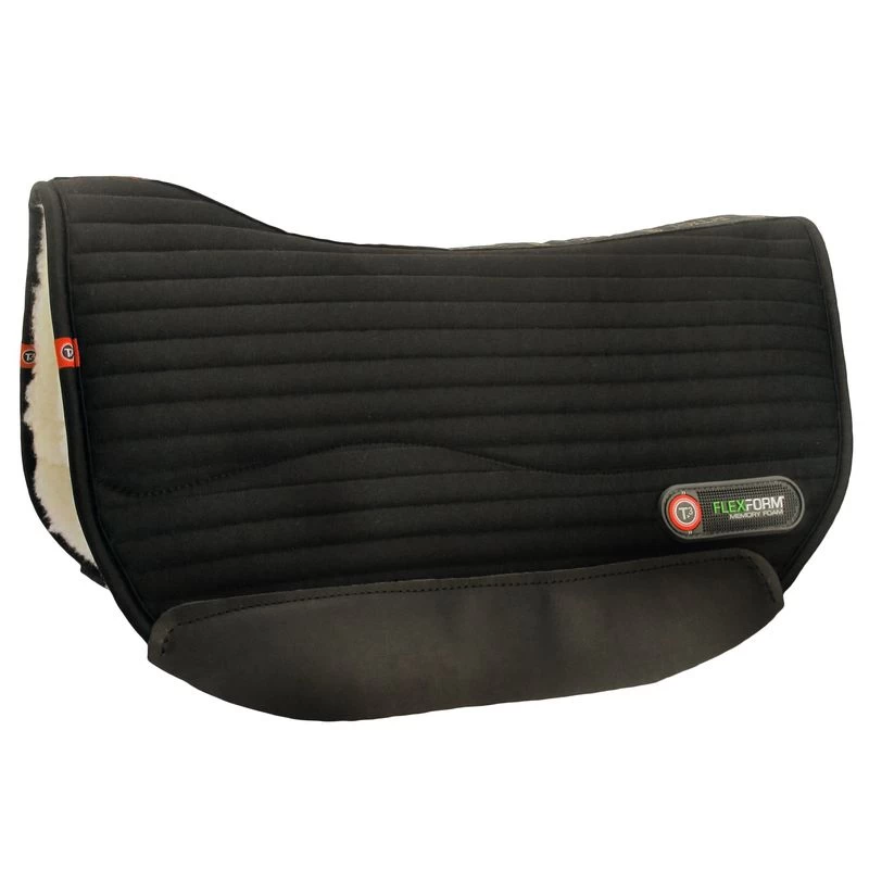 T3 WoolBack FlexForm Round Skirt Pad - Black 3 T3 WoolBack FlexForm Round Skirt Pad - Black