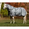 Equinavia Thunder360 Detachable Neck Light Weight Turnout Blanket 100g - Pewter Gray -Equestrian Supplies 678018 800 800