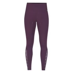 Kerrits Women's Thermo Tech Full Leg Tights - Raisin/Raisin Bit Of Frost