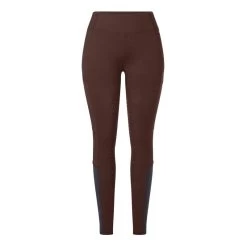 Kerrits Women's Thermo Tech 2.0 Extended Grip Tights - Leather/Black