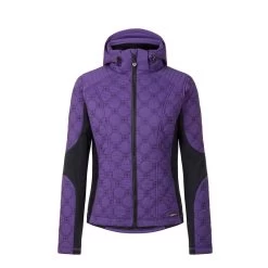 Kerrits Women's Bit By Bit Quilted Jacket - Huckleberry
