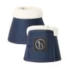 Horze Terrazzo Bell Boots With Fleece - Dark Navy -Equestrian Supplies 695661 800 800