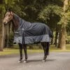 Horze Avalanche Medium Weight Turnout Blanket 150g - Dark Navy 2 Horze Avalanche Medium Weight Turnout Blanket 150g - Dark Navy -Equestrian Supplies 695753 800 800