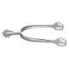 Herm Sprenger Ultra Fit 40mm Round End 9pt Rowel Spurs - Stainless Steel -Equestrian Supplies 702159 800 800