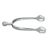 Herm Sprenger Ultra Fit 30mm Flat End Small Smooth Rowel Spurs - Stainless Steel -Equestrian Supplies 702163 800 800